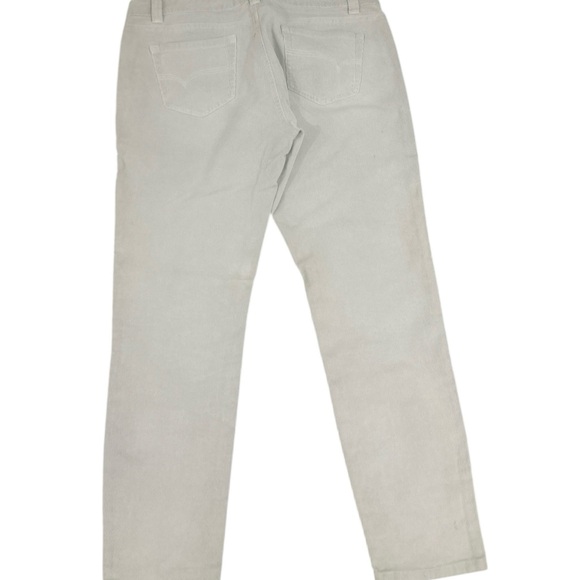 Vineyard Vines Corduroy stretch cotton straight Leg Pants in Light Greige sz 10 - Picture 2 of 5
